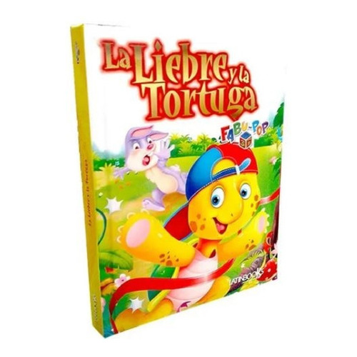 La Liebre Y La Tortuga - Fabulas Niños Pop Up 3d