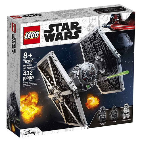Lego Star Wars Imperial Nave Tie Fighter Sith Darth Vader 20 Cantidad de piezas 432
