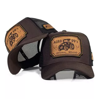 Boné Trucker Telinha Linha County Agro Txw Envio Imediato