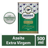 Azeite Extra Virgem Andorinha Lata 500ml - Clássicos