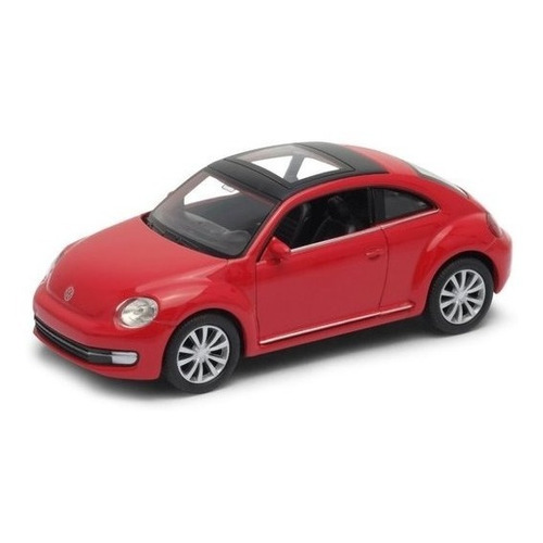 Welly 1:34 Volkswagen The Beetle Rojo 43650cw E. Full