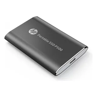 Disco Externo Ssd Hp P500 500gb -  Portable Color Negro