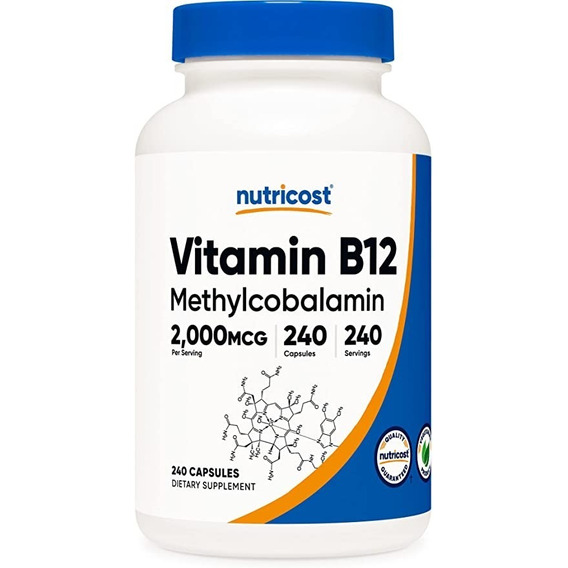 Vitamina B12 2000 Mcg Importada Sublingual