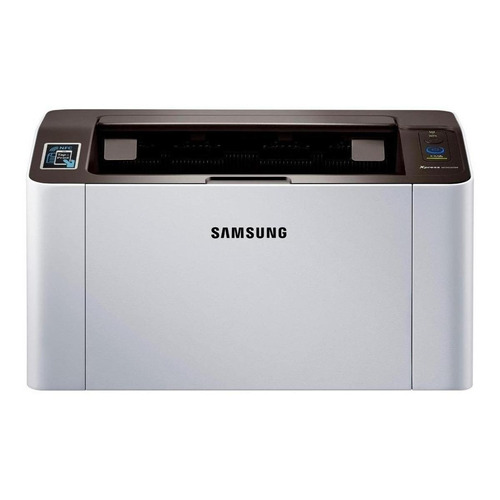 Impresora simple función Samsung Xpress SL-M2020W con wifi blanca y negra 220V