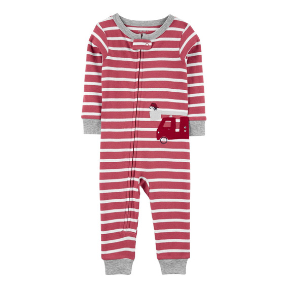 Pijama 1 Pieza De Algodón Estampa Bombero Carters 2n032910