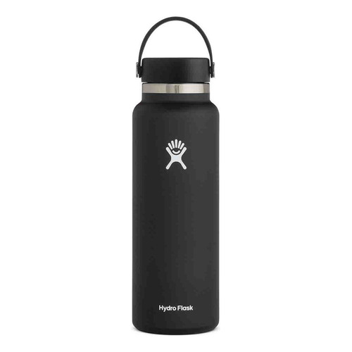 Botella Térmica Hydro Flask 1,2 L Boca Ancha Color Negro