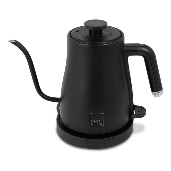 Tetera Electrica Acero Inoxidable Cuello Cisne Cafe Te 1 L