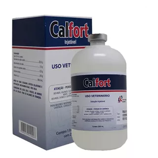 Calfort - 200 Ml | Excelente Cálcio Para Equinos/bovinos