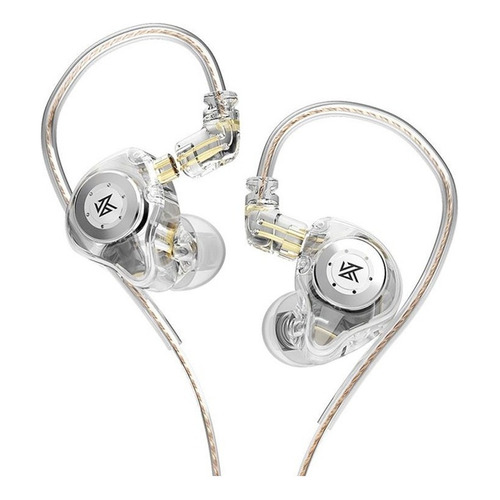 Audífonos in-ear inalámbricos KZ Audio EDX Pro sin micrófono EDX cristal