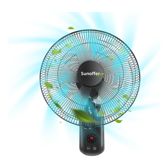 Ventilador De Pared Sunoffer 18 Pulgada Negro