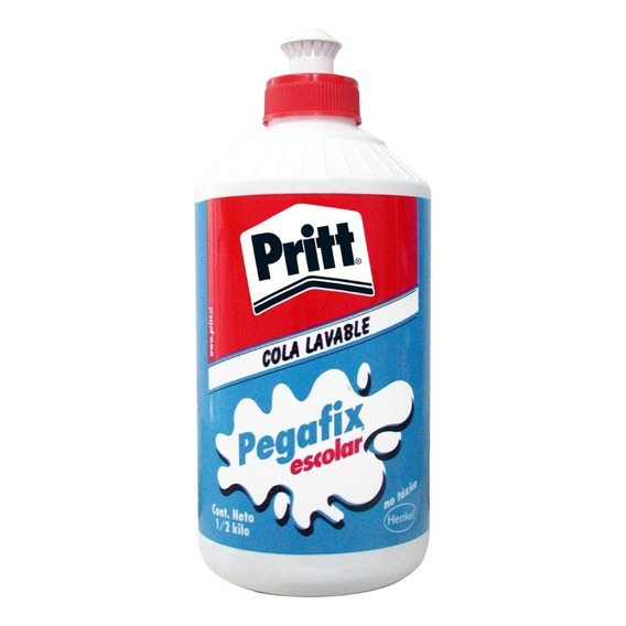 Cola Fría Escolar Pegafix | 1/2 Kg | Pritt