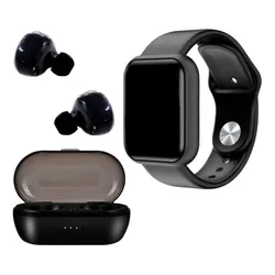 Fones De Ouvido + Smartwatch Compatível iPhone E Android no Mercado Livre com oferta e cupom de desconto
