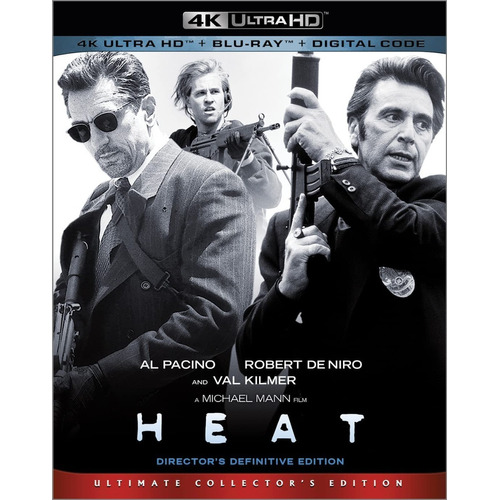 4K Ultra HD + Blu-ray Heat / Fuego Contra Fuego