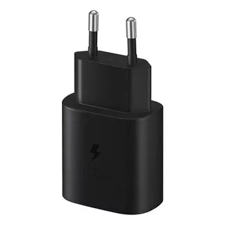 Cargador Samsung Ep-ta800 Gh44-03059f Usb-c De Pared Carga Super Rápida Negro