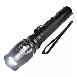 Lanterna Led Tática Police Militar Melhor Que X900 Potente Cor Da Lanterna Preto Cor Da Luz Branco-neutro