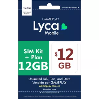 Sim Card Viajera Usa 12gb Minutos Ilimitados Estados Unidos