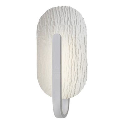 Aplique De Pared Pure 5w Led 150x320mm Metal Calido Blanco Blanco