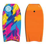 Body Board Bloo Tide 40 In.  Pink Yellow Blue Tropical