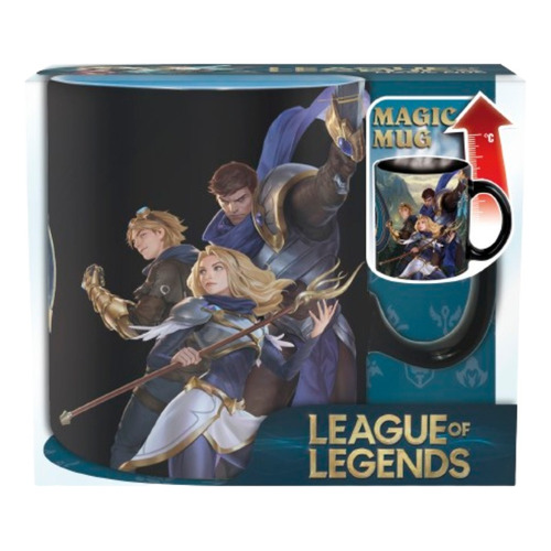 Taza Mágica Abystyle League Of Legends Ezreal Garen Y Lux