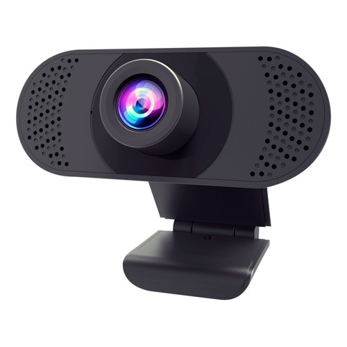 Camara Web Webcam Usb Notebook Mic Plug Play Windows Mac Color Negro