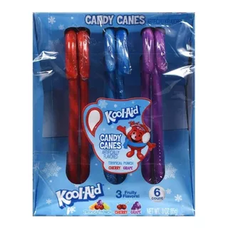 Kool-aid Bastones De Caramelo Sabores Surtidos 6pza