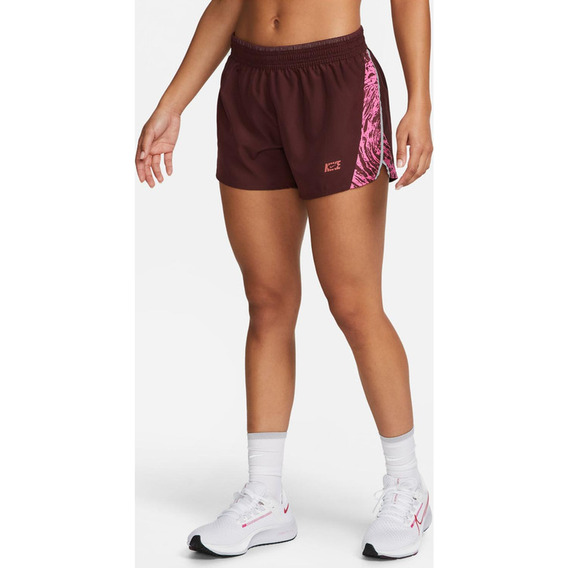 Short Mujer Nike Dryfit Icon Clash 10k Running Shorts