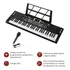 Organo Teclado Musical 61 Teclas Microfono 200 Tonos Ritmos IMBACK ITM008 Color Negro