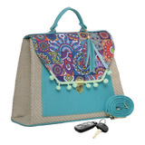 Bolsa De Dama Soraya Menta 31x24x13