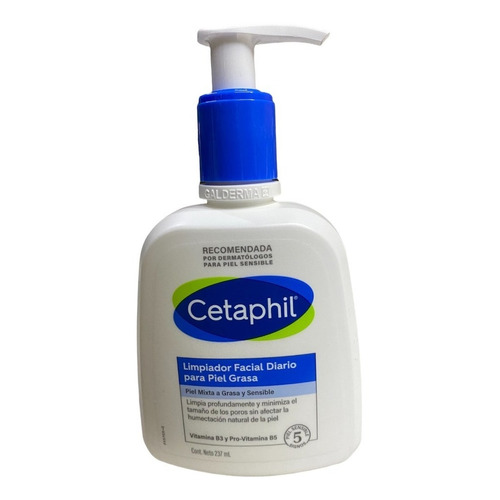  Cetaphil Gel Limpiador Piel Grasa Para Acné Antibrillo 237ml Tipo de envase