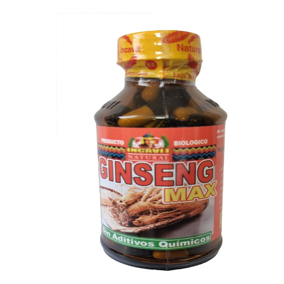 Ginseng Max 100 Capsulas C/u 500mg