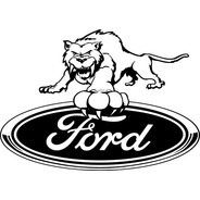 Calcomanías Logo Ford 08 - 30 X 20 Cm Graficastuning