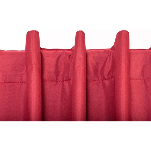 Cortina Blackout Textil Cubre 100% Bloquea Paso Luz Dkama F Color Tomate