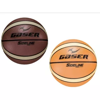 Pack 2 Pzs Balón Basketball Sideline No.7 Gaser Color 1 Naranja Y 1 Cafe