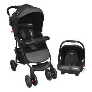 Carriola Para Bebé Travel System Hiro Infanti Color Negro