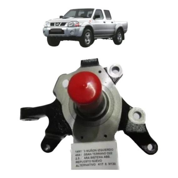 Muñon Izquierdo 4x4 Nissan Terrano D22 2.5 Sistema Abs