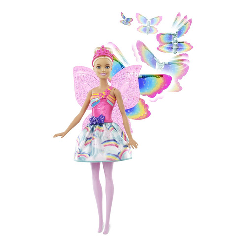 Barbie Dreamtopia flying wings fairy doll Mattel FRB08