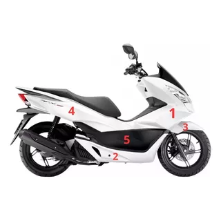 Kit Peças Pcx150 2014 Branco Original Honda