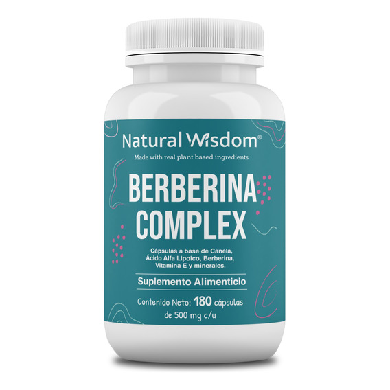 Nw Berberina Complex  Magnesio Canela Zinc Vitamina E 180u