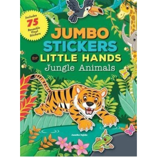 Jumbo Stickers For Little Hands: Jungle Animals, De Tejido, Jomike. Editorial Quarto - Qed Publishing, Tapa Blanda En Inglés Internacional, 2016