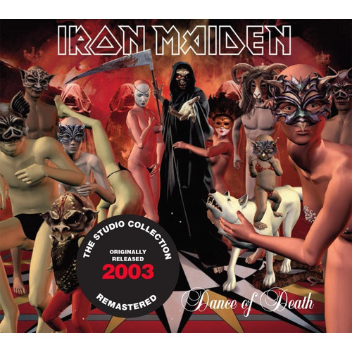 Digipack de CD Iron Maiden Dance Of Death Remasterizado