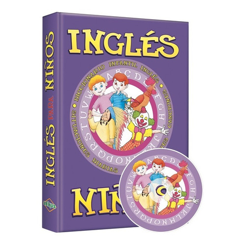 Libro Inglés Para Niños Con Canciones + Cd