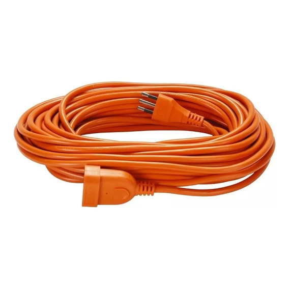 Cable Alargador Extension 20mts Macho Hembra 2200w 250v 10a 