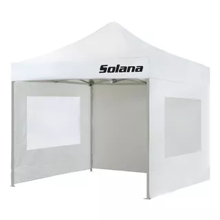 Gazebo Autoarmable Impermeable 3x3 Reforzado Plegable Best Color Blanco