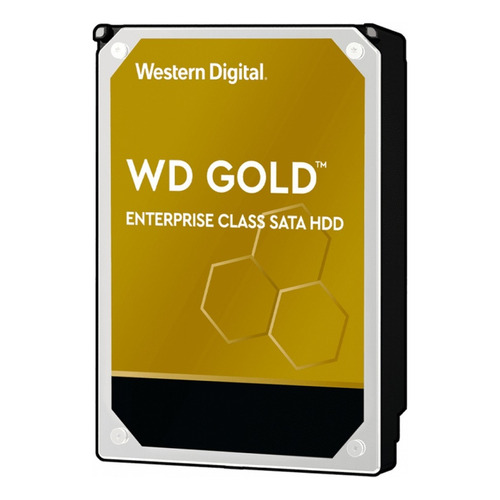 Disco duro interno Western Digital WD Gold WD102KRYZ 10TB oro