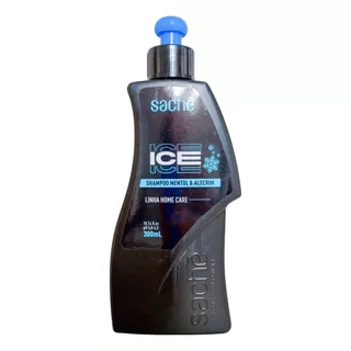  Shampoo Mentol E Alecrim Sachê Ice 300ml Para Crescimento