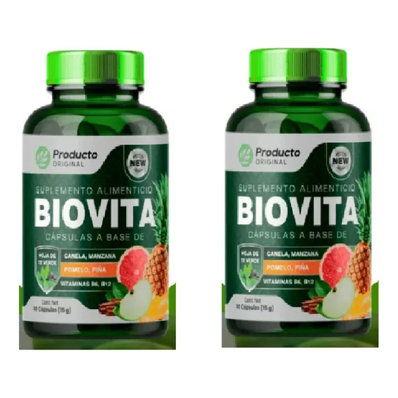 2pack Biovita Aceleración Metabolismo 2 Pack 30 Capsulas Sfn
