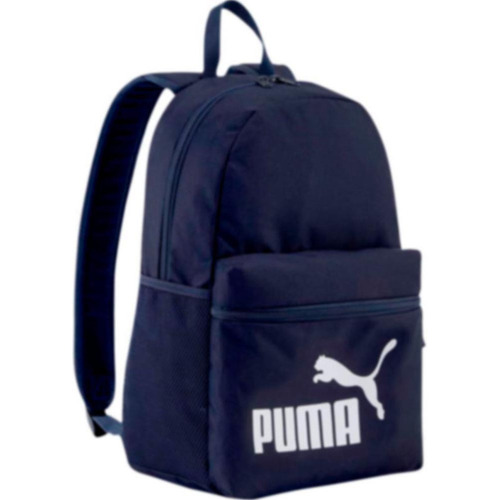 Mochila escolar Puma Casual 548743 color azul marino diseño lisa