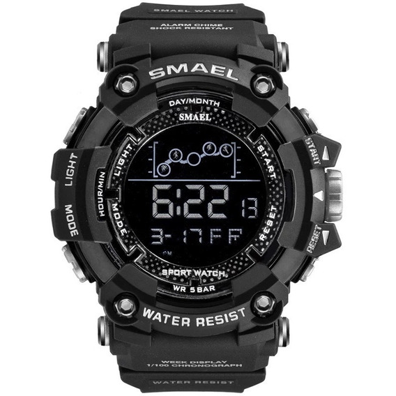 Reloj Digital Deportivo Para Hombre Smael 1802 Waterproof