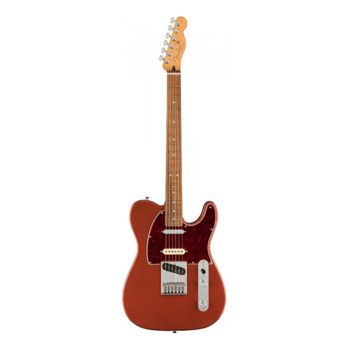 Guitarra eléctrica Fender Player plus Nashville Telecaster de aliso aged candy apple red brillante con diapasón de arce