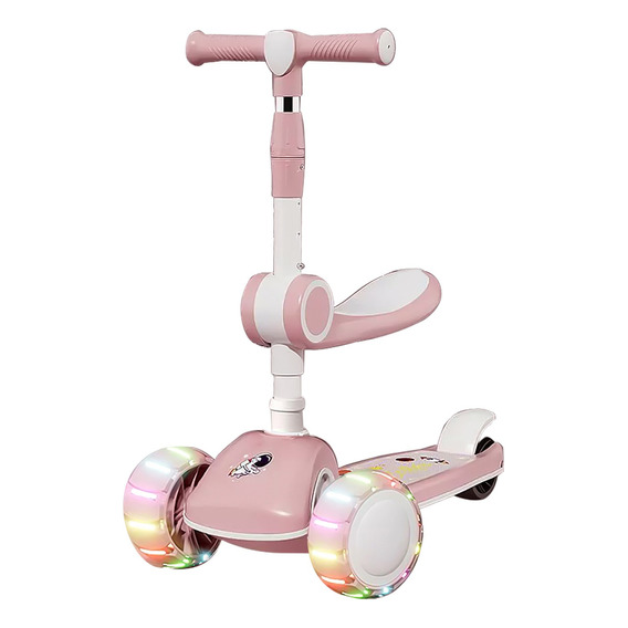 Scooter Plegable Con Asiento Regalo Ideal Para Niñas
